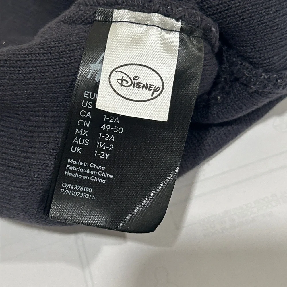 Disney Black Beanie